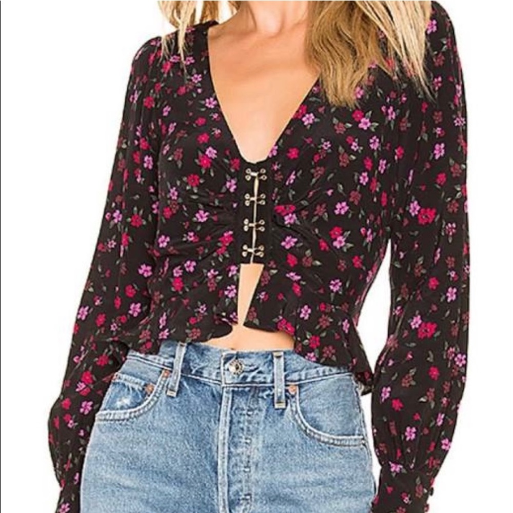 For love and lemons corset top